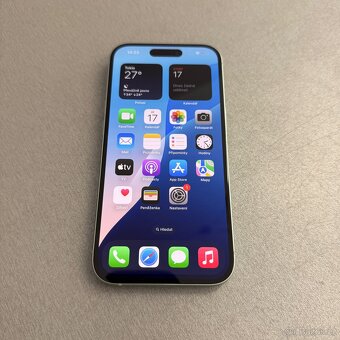 iPhone 15 128GB zelený, bez škrábance, 12 měsíců záruka - 5