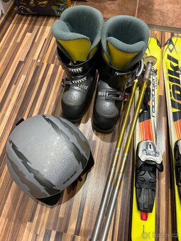 Dětské lyže Völkl RaceTiger junior, 120 cm + helma a hůlky - 5