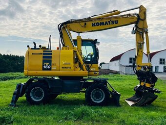 Kolové rypadlo Komatsu PW160-10 - 5