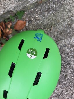 Dětský lyžařský set - lyže 100cm, lyžáky, hůlky, helma - 5