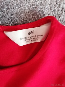 Dívčí, sváteční šaty vel. 122-128 zn. HaM - 5