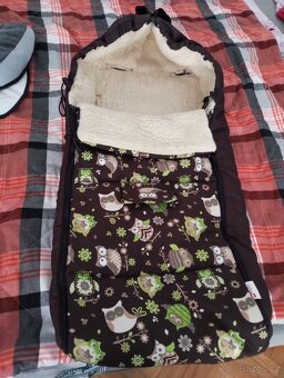 Fusak s ovčí vlnou + rukávník - 5