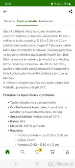 Podložka na topení - 5