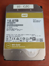 Pevný disk WD Gold - 10TB - poslední 4 kusy k dispozici - 5