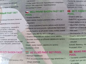 Bazén Bestway (první bazén) 1,52m x 38cm + pěnová podložka - 5