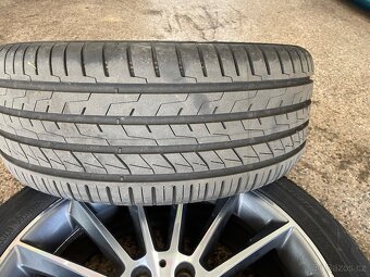 Sada letních kol + zanovni letni pneu orig mercedes amg r19 - 5