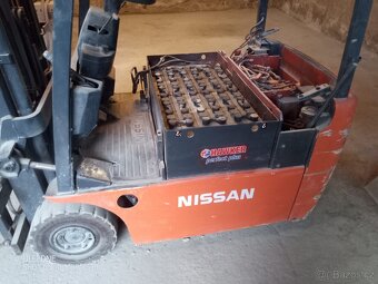 Prodám elektrický vysokozdvižný vozík Nissan N01L15HQ - 5