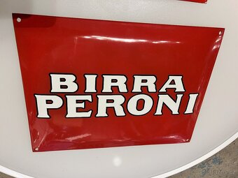 prává Smaltovaná cedule "Birra Peroni" Smalt Brno - 5