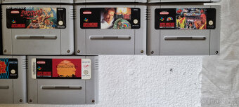 STARÉ TV VIDEOHRY - SUPER NINTENDO SNES 1993 - 5