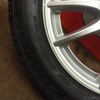 ALU kola Mercedes A,B,CLA ET49 zimní pneu205/55R16 - 5