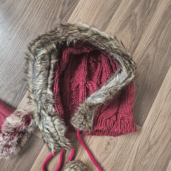 Dámská kapucka+rukavice - 5