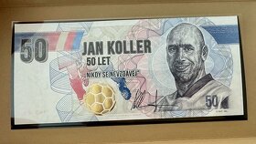 PAMĚTNÍ BANKOVKY Jan Koller 50 & Jaromír Jágr 50 - 5
