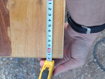 Polička masiv akát 102x27 - 5