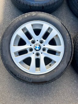 Alu kola BMW 16" 5x120 pneu 205/55 R16 - 5