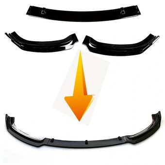 Lip Spoiler Splitter BMW 3-Series F30 Sedan (2017–2019) - 5
