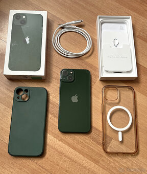 Apple Iphone 13 GREEN 128GB / STAV NOVÉHO / 100% baterie - 5