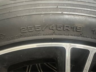 Alu kola 255/45/R19 - 5