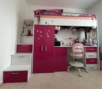 Multifunkční patrová postel - 5