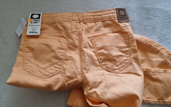 Letní elast.dívčí skinny kalhoty vel.170 - 5