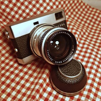 Werra 3 + Tessar 2.8/50, Flektogon 2.8/35, Cardinar 4/100 - 5