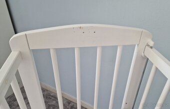Dětská postýlka Puppolina mini se stahovacím bokem - 5
