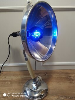 Stará starožitná lampa funkcionalismus "nová" příslušenstv - 5