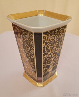Porcelánová váza GOEBEL Gustav Klimt - 5
