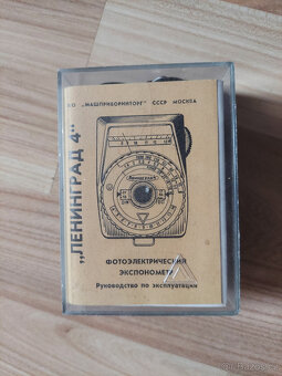 Expozimetr Leningrad 4 - nepoužívaný, originální krabička - 5