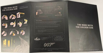 Vzácná replika zlaté zbraně 007 v měřítku 11 (Factory Entert - 5