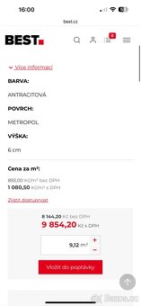 Zámkova dlažba - BEST - MENTO ANTRACITOVÁ - 5