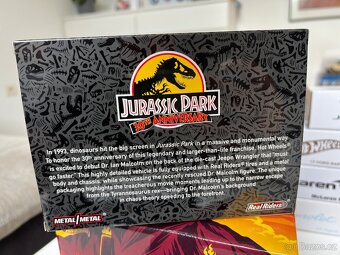 Hot Wheels x Jurrasic Park Jeep Wrangler & Dr. Ian Malcolm - 5