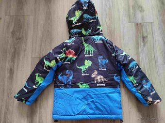 Zimní bunda s dinosaury chlapecká nová - 5