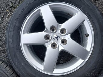 P- Sada Orig ALU kol Peugeot 205/60R16 letní - 5