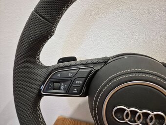 AUDI ŠPORTOVÝ VOLANT CELO-PERFOROVANÝ - 5