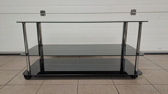 Skleněný TV stolek - 5