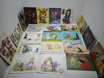 Staré retro pohlednice , poštovní pohledy - 5