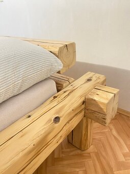 Rustikální postel Dažbog - 5