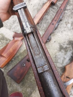Mauser 98k, Gew, pažby torza, bajonet - 5