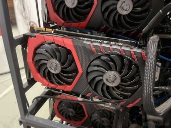 Prodej grafických karet 1080ti a 1070ti z těžební farmy - 5