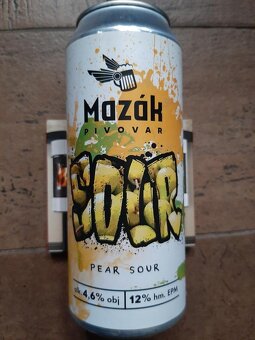 Set pivních plechovek Mazák 6x 0,5 l 6 x různý styl a chutě - 5