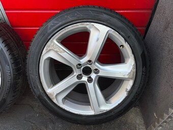 Original ALU kola Audi 20" 8,5J ET33 + zimní pneu 255/45/R2 - 5