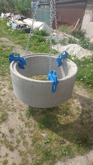 Oceľové kliešte na betónové skrúže - 5