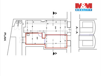 Pronájem květinářství, 24 m², Praha, ul. Francouzská - 5