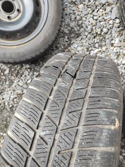 Prodám orig alu 16 Renault laguna zimní pneu 205/55/16 - 5