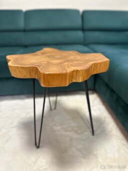 Konferenční stolek z masivu - 5