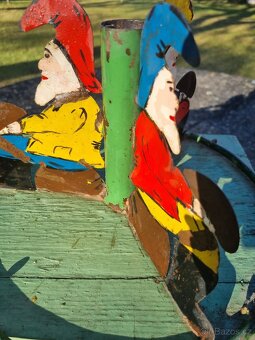 Starožitný stojan na vánoční stromeček - 5