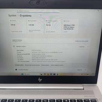 HP EliteBook 745 G5 /Ryzen7/Vega10/16GB_DDR4 - 5