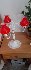 Retro stolní lampa Drukov Brno - 5
