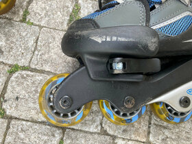 Kolečkové brusle HY SKATE Junior - variabilní velikost 28-30 - 5