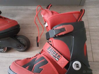 Prodám juniorské vel. nastav. in-line K2 35 - 40, 22-25,5cm - 5